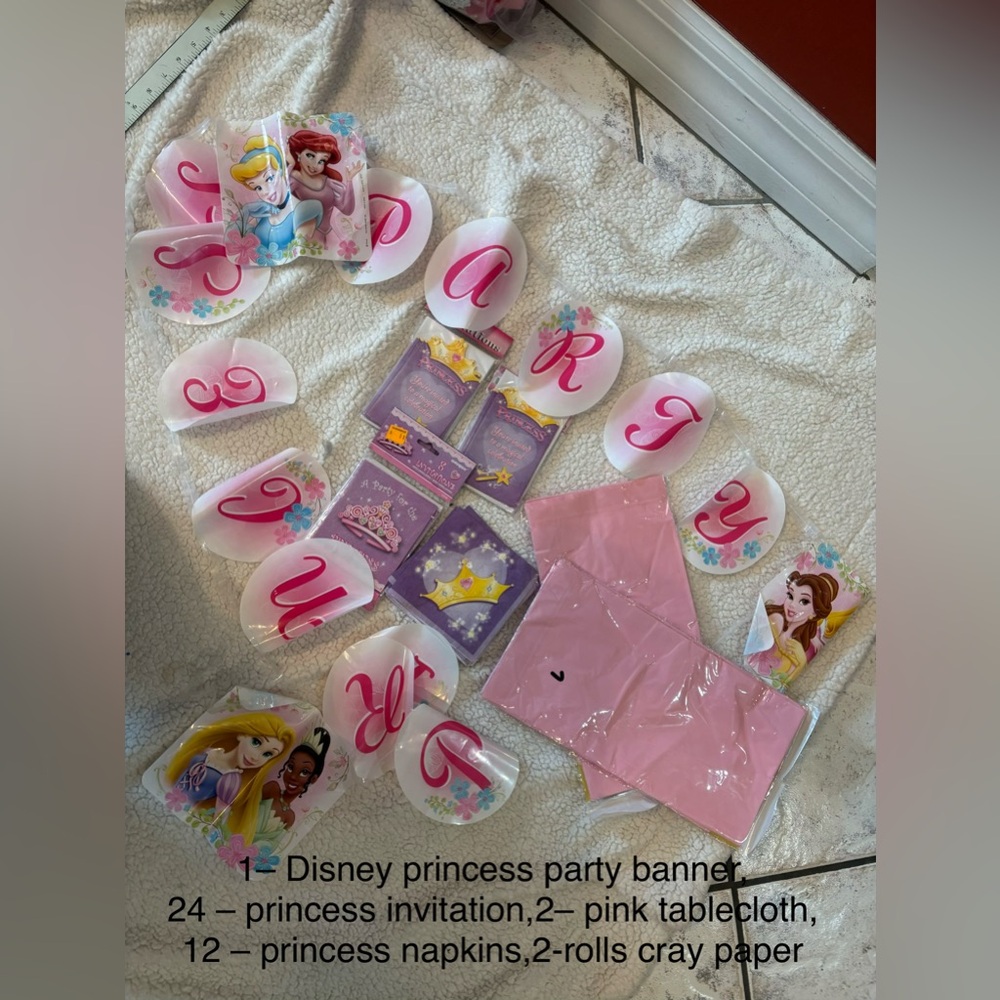 Disney Princess Decorations